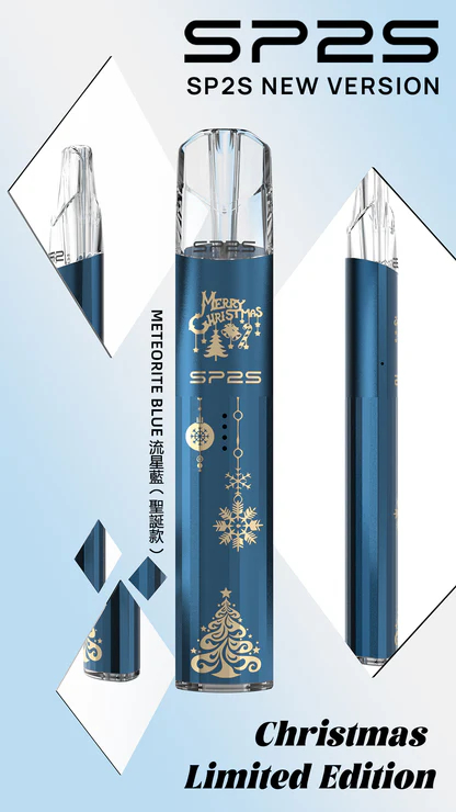 SP2S 聖誕限定 頂級鈦金屬浮雕主機 鹿頭雪花精湛工藝 幻影七彩 LED 燈效 一代通用主機 Type-C快充 台灣現貨秒發:圖片 5
